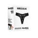 Трусики для страпона Ouch! Harness Deluxe чёрные - дополнительное фото