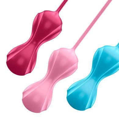Набір вагінальних кульок Satisfyer Power Balls різнокольоровий - основне фото