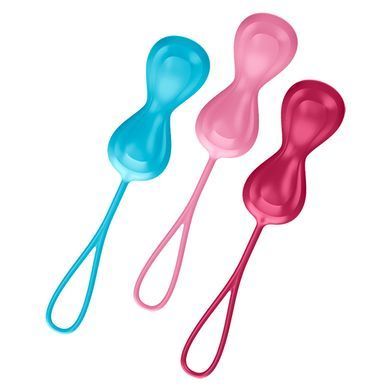Набір вагінальних кульок Satisfyer Power Balls різнокольоровий - основне фото