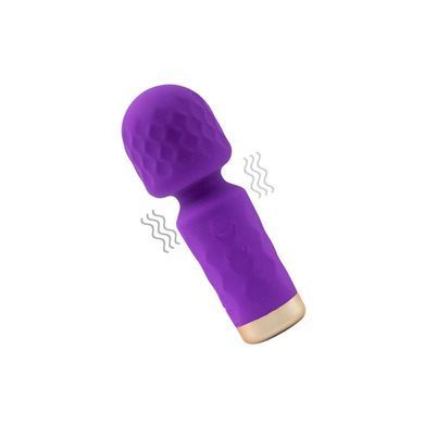 Невеликий вібратор-мікрофон BMS M&rsquo;Lady Mini Vibrating Wand фіолетовий 11,4 см - основне фото