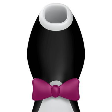 Вакуумний стимулятор клітора Satisfyer Pro Penguin чорний з білим 10,8 см - основне фото