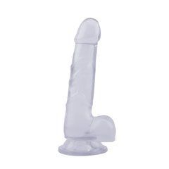 Реалістичний фалоімітатор на присосці Chisa Novelties 7.7 Inch Dildo прозорий 19,5 см - основне фото