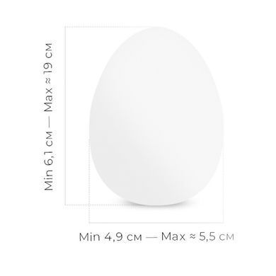 Мастурбатор-яйце Tenga Egg Curl білий - основне фото