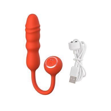 Вібратор з пульсацією Chisa Novelties Kissen Glitz червоний 26,8 см - основне фото
