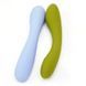 Вібратор для точки G Sweet Em Velvet Lure Deep Flow зелений 18 см - додаткове фото