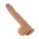 Реалістичний фалоімітатор на присосці Chisa Novelties T-skin ReaL Funky Dick мулатний 25,5 см - додаткове фото