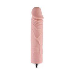 Реалістичний фаллоімітатор Hismith 7" Silicone Dildo KlicLok тілесний 17,8 см - основне фото