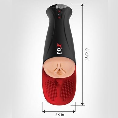 Мастурбатор-вагіна з вібрацією Pipedream PDX Elite Fuck-O-Matic Pro XL тілесний - основне фото