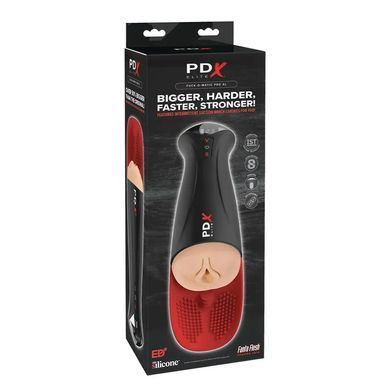 Мастурбатор-вагіна з вібрацією Pipedream PDX Elite Fuck-O-Matic Pro XL тілесний - основне фото