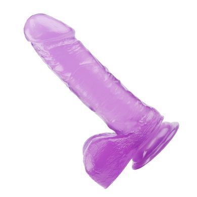 Реалістичний фалоімітатор на присосці Chisa Novelties 7.7 Inch Dildo фіолетовий 19,5 см - основне фото