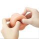 Реалістична вібронасадка на член з кліторальним відростком Lovetoy Add 2 inch Revolutionary Silicone Nature Extender тілесна 19 см - додаткове фото