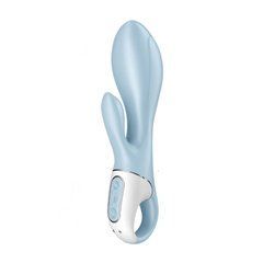 Надувной rabbit-вибратор Satisfyer Air Pump Bunny 1 голубой 20,6 см - основное фото