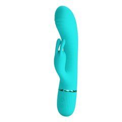 Rabbit-вібратор Lybaile Pretty Love Scocco блакитний 20 см - основне фото
