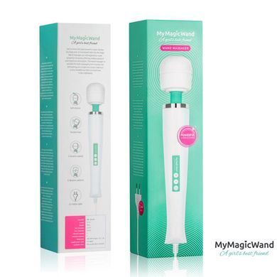 Вібратор-мікрофон My Magic Wand Wand Massager білий 32 см - основне фото