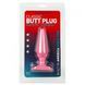 Анальна пробка Doc Johnson Butt Plug Smooth Classic Medium рожева 14 см - додаткове фото