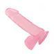 Реалістичний фалоімітатор на присосці Chisa Novelties 7.7 Inch Dildo рожевий 19,5 см - додаткове фото