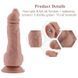 Реалистичный фаллоимитатор-насадка для двойного проникновения Hismith 9.8" Double Penetrator Silicone Dildo телесный 18,2 см - дополнительное фото
