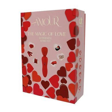 Набір для пар Dream Toys Amour The Magic of Love Wonderful Wand Kit червоний - основне фото