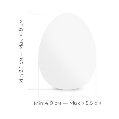 Мастурбатор-яйце Tenga Egg Wind білий - основне фото