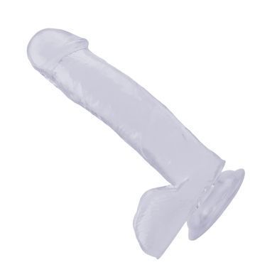 Реалістичний фалоімітатор на присосці Chisa Novelties 7.7 Inch Dildo прозорий 19,5 см - основне фото