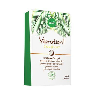Жидкий вибратор Intt Vibration Coconut кокос 15 мл - основное фото