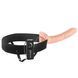 Мужской страпон Pipedream FFS 10" Vibrating Hollow Strap-On с вибрацией телесный 25,4 см - дополнительное фото