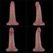 Реалістичний вібратор на присосці Lovetoy 6'' Vibrating Dual Density Power Cock тілесний 16 см - додаткове фото