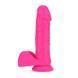 Реалистичный фаллоимитатор на присоске Blush Neo Elite Neon Pink 8-Inch Long Dildo розовый 20,3 см - дополнительное фото