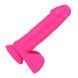 Реалистичный фаллоимитатор на присоске Blush Neo Elite Neon Pink 8-Inch Long Dildo розовый 20,3 см - дополнительное фото
