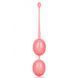 Вагинальные шарики CalExotics Weighted Kegel Balls розовые - дополнительное фото