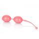 Вагинальные шарики CalExotics Weighted Kegel Balls розовые - дополнительное фото