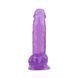 Реалістичний фалоімітатор на присосці Chisa Novelties 7.7 Inch Dildo фіолетовий 19,5 см - додаткове фото
