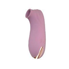 Вакуумний стимулятор клітора Sweet Em Velvet Lure Air Kiss рожевий 11 см - основне фото