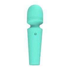 Компактний вібратор-мікрофон Every Night Toys Sharon бірюзовий 11 см - основне фото