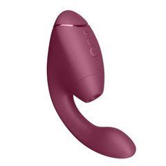 Вагинально-клиторальный стимулятор Womanizer Next Duo бордовый 19,5 см - основное фото