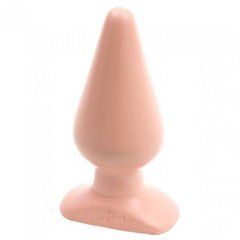 Анальна пробка Doc Johnson Butt Plug Smooth Classic Large тілесна 15,2 см - основне фото
