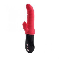 Реалистичный rabbit-вибратор с пульсацией Chisa Novelties Didi Turbo Thruster розовый 23,2 см - основное фото
