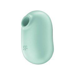 Вакуумний стимулятор з вібрацією Satisfyer Pro To Go 2 Mint бірюзовий 10,5 см - основне фото