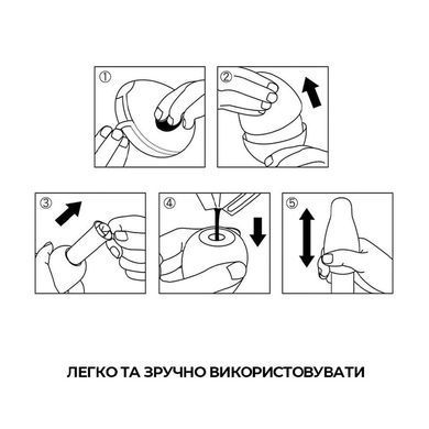 Мастурбатор-яйцо Tenga Egg Tube белый - основное фото