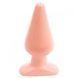 Анальна пробка Doc Johnson Butt Plug Smooth Classic Large тілесна 15,2 см - додаткове фото