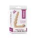 Кольцо с анальным вибростимулятором Lovetoy The Ultra Soft Bead 6.5'' телесное - дополнительное фото