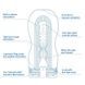 Мастурбатор з охолоджувальним лубрикантом Tenga Original Vacuum Cup Cool Edition синій - додаткове фото