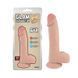 Реалістичний фалоімітатор на присосці Chisa Novelties T-skin ReaL Glam Gladiator тілесний 21,5 см - додаткове фото