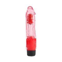 Реалістичний вібратор Chisa Novelties Basic Luv Theory 8.1'' Realistic Vibe червоний 20 см - основне фото