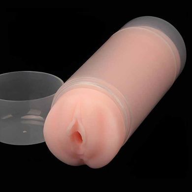 Двосторонній мастурбатор Lovetoy Virgin-Skin Blowout Heavenly Vagina and Mouth тілесний - основне фото