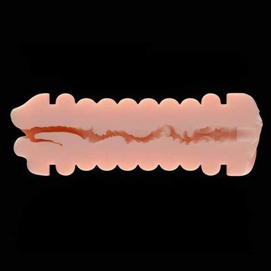 Двосторонній мастурбатор Lovetoy Virgin-Skin Blowout Heavenly Vagina and Mouth тілесний - основне фото