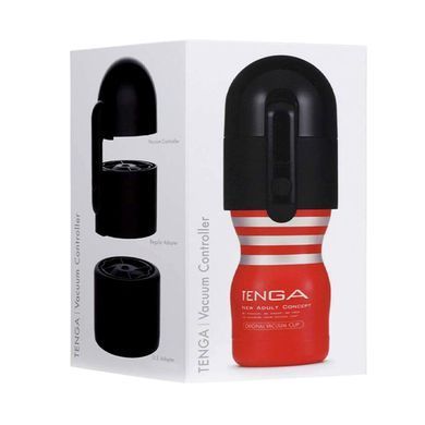 Вакуумная насадка Tenga Vacuum Controller чёрная - основное фото