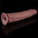 Реалістичний вібратор на присосці для фістингу Lovetoy 10.5'' Vibrating Dual Density Power Cock тілесний 26,8 см - додаткове фото