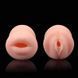 Двосторонній мастурбатор Lovetoy Virgin-Skin Blowout Heavenly Vagina and Mouth тілесний - додаткове фото