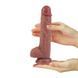 Реалістичний фалоімітатор на присосці Chisa Novelties Basic Luv Theory Realistic 7.67 Inch Dick коричневий 19,5 см - додаткове фото